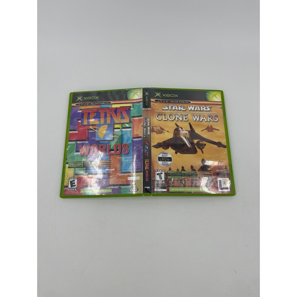 Star‎ Wars: The Clone Wars/Tetris Worlds (Microsoft Xbox, 2003) - Picture 3 of 8